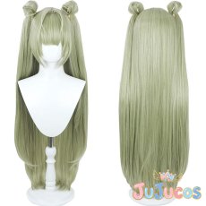 画像1: ソーダ　コスプレウィッグ　勝利の女神：NIKKE　コスプレ鬘　JUJUcosplay (1)
