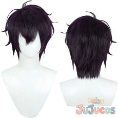 画像1: VTuber　佐伯イッテツ　コスプレウィッグ　バーチャルYouTuber　コスプレ鬘　JUJUcosplay (1)