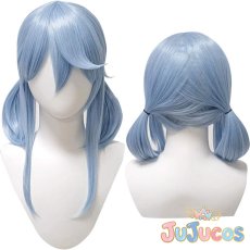 画像1: 天雨アコ　コスプレウィッグ　ブルーアーカイブ　コスプレ鬘　JUJUcosplay (1)