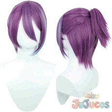 画像1: 神代類　ZOZOコラボ　コスプレウィッグ　プロジェクトセカイ カラフルステージ！ feat. 初音ミク　コスプレ鬘　JUJUcosplay (1)