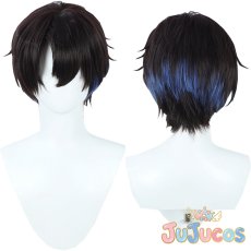 画像1: パラライ　犬飼憂人　コスプレウィッグ　Paradox Live　コスプレ鬘　JUJUcosplay (1)