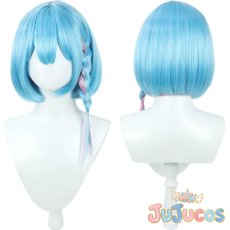 画像1: アロナ　コスプレウィッグ　ブルーアーカイブ　コスプレ鬘　JUJUcosplay (1)