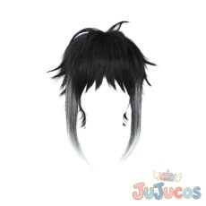 画像2: 芥川龍之介　コスプレウィッグ　文豪ストレイドッグス　コスプレ鬘　JUJUcosplay (2)