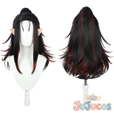 画像1: VTuber　Vox Akuma(ヴォックス・アクマ)　Luxiem　コスプレウィッグ　バーチャルYouTuber　コスプレ鬘　JUJUcosplay (1)