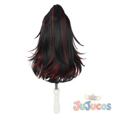 画像3: VTuber　Vox Akuma(ヴォックス・アクマ)　Luxiem　コスプレウィッグ　バーチャルYouTuber　コスプレ鬘　JUJUcosplay (3)