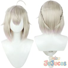 画像1: VTuber　葉山舞鈴　コスプレウィッグ　バーチャルYouTuber　コスプレ鬘　JUJUcosplay (1)