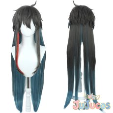 画像1: 丹恒　飲月君　コスプレウィッグ　崩壊：スターレイル　コスプレ鬘　JUJUcosplay (1)