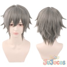 画像1: 開拓者　男性　コスプレウィッグ　崩壊：スターレイル　コスプレ鬘　JUJUcosplay (1)