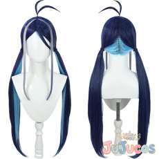 画像1: 合歓垣フブキ　コスプレウィッグ　ブルーアーカイブ　コスプレ鬘　JUJUcosplay (1)
