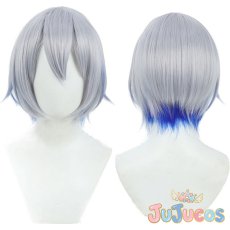 画像1: VTuber　小柳ロウ　コスプレウィッグ　バーチャルYouTuber　コスプレ鬘　JUJUcosplay (1)