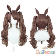 画像1: トーセンジョーダン(星3)　コスプレウィッグ　ウマ娘プリティーダービー　コスプレ鬘　JUJUcosplay (1)