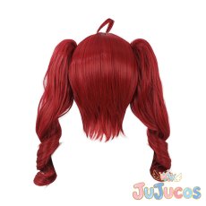 画像3: 重音テト　コスプレウィッグ　VOCALOID　コスプレ鬘　JUJUcosplay (3)