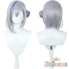 画像1: VTuber　天音かなた　正月衣装　コスプレウィッグ　バーチャルYouTuber　コスプレ鬘　JUJUcosplay (1)