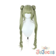 画像2: VTuber　英リサ　コスプレウィッグ　バーチャルYouTuber　コスプレ鬘　JUJUcosplay (2)