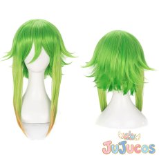 画像1: GUMI　コスプレウィッグ　VOCALOID　コスプレ鬘　JUJUcosplay (1)