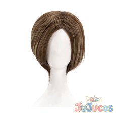 画像2: レオン・S・ケネディ　コスプレウィッグ　バイオハザード　コスプレ鬘　JUJUcosplay (2)