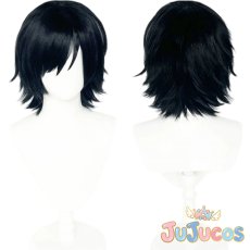 画像1: 姫野　コスプレウィッグ　チェンソーマン　コスプレ鬘　JUJUcosplay (1)