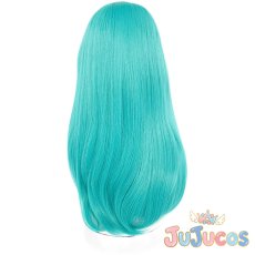 画像3: ブルマ　バニー　コスプレウィッグ　ドラゴンボール　コスプレ鬘　JUJUcosplay (3)