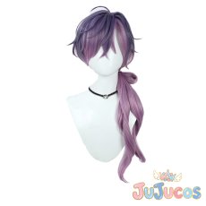 画像2: VTuber　Uki Violeta(浮奇ヴィオレタ)　私服　コスプレウィッグ　バーチャルYouTuber　コスプレ鬘　JUJUcosplay (2)