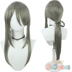 画像1: 近衛ミナ　コスプレウィッグ　ブルーアーカイブ　コスプレ鬘　JUJUcosplay (1)