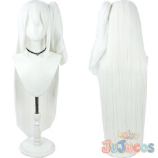 画像1: 月雪ミヤコ　コスプレウィッグ　ブルーアーカイブ　コスプレ鬘　JUJUcosplay (1)