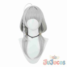 画像2: VTuber　紫咲シオン　制服風衣装　コスプレウィッグ　バーチャルYouTuber　コスプレ鬘　JUJUcosplay (2)