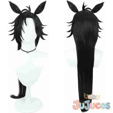画像1: エアシャカール　コスプレウィッグ　ウマ娘プリティーダービー　コスプレ鬘　JUJUcosplay (1)
