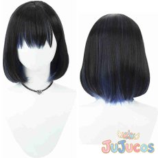 画像1: 白石杏　侍る白狐の衣　コスプレウィッグ　プロジェクトセカイ カラフルステージ！ feat. 初音ミク　コスプレ鬘　JUJUcosplay (1)