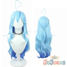 画像1: Vtuber　雪花ラミィ　初期　コスプレウィッグ　バーチャルYouTuber　コスプレ鬘　JUJUcosplay (1)