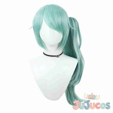 画像2: 槌永ヒヨリ　コスプレウィッグ　ブルーアーカイブ　コスプレ鬘　JUJUcosplay (2)