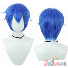 画像1: KAITO　コスプレウィッグ　プロジェクトセカイ カラフルステージ！ feat. 初音ミク　コスプレ鬘　JUJUcosplay (1)
