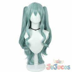 画像2: VTuber　フィナーナ・竜宮(Finana Ryugu)　T.Y.R.A.N.T　コスプレウィッグ　バーチャルYouTuber　コスプレ鬘　JUJUcosplay (2)