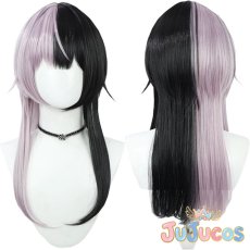 画像1: VTuber　Shiori Novella(シオリ・ノヴェラ)　コスプレウィッグ　バーチャルYouTuber　コスプレ鬘　JUJUcosplay (1)