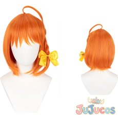 画像1: 高海千歌　コスプレウィッグ　ラブライブ! サンシャイン!!　コスプレ鬘　JUJUcosplay (1)
