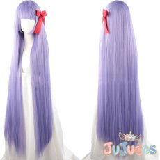 画像1: 間桐桜　コスプレウィッグ　Fate/EXTRA CCC　コスプレ鬘　JUJUcosplay (1)