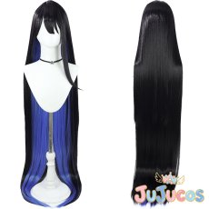 画像1: 七神リン　コスプレウィッグ　ブルーアーカイブ　コスプレ鬘　JUJUcosplay (1)