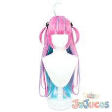 画像2: VTuber　5億年ぶりの新衣装　コートver.　湊あくあ　コスプレウィッグ　バーチャルYouTuber　コスプレ鬘　JUJUcosplay (2)