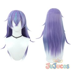 画像1: Vtuber　星導ショウ　コスプレウィッグ　バーチャルYouTuber　コスプレ鬘　JUJUcosplay (1)