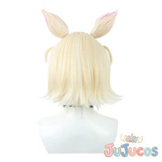 画像3: VTuber　Mococo Abyssgard(モココ・アビスガード)　コスプレウィッグ　バーチャルYouTuber　コスプレ鬘　JUJUcosplay (3)