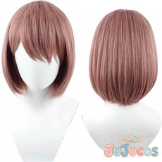 画像1: プリティーウォリアー　花里みのり　初めての声域チェック！　コスプレウィッグ　プロジェクトセカイ カラフルステージ！ feat. 初音ミク　コスプレ鬘　JUJUcosplay (1)