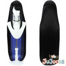 画像1: VTuber　ネリッサ・レイヴンクロフト　初期2D　コスプレウィッグ　バーチャルYouTuber　コスプレ鬘　JUJUcosplay (1)
