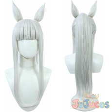画像1: ゴールドシップ　凱旋門　コスプレウィッグ　ウマ娘プリティーダービー　コスプレ鬘　JUJUcosplay (1)