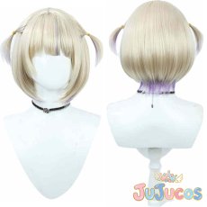 画像1: Vtuber　轟はじめ　コスプレウィッグ　バーチャルYouTuber　コスプレ鬘　JUJUcosplay (1)