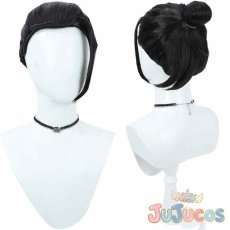 画像1: 第2期　夏油傑　コスプレウィッグ　呪術廻戦　コスプレ鬘　JUJUcosplay (1)