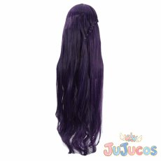 画像3: ダークシック・ドレス　朝比奈まふゆ　優しいおまじない　コスプレウィッグ　プロジェクトセカイ カラフルステージ！ feat. 初音ミク　コスプレ鬘　JUJUcosplay (3)