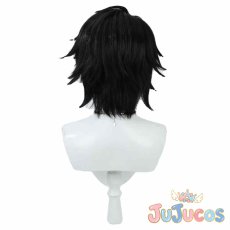 画像3: L　コスプレウィッグ　デスノート（DEATH NOTE）　コスプレ鬘　JUJUcosplay (3)