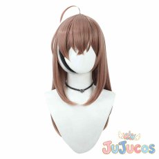 画像2: Vtuber　七詩ムメイ　カジュアル衣装　コスプレウィッグ　バーチャルYouTuber　コスプレ鬘　JUJUcosplay (2)