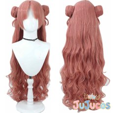 画像1: 夜桜キララ　コスプレウィッグ　ブルーアーカイブ　コスプレ鬘　JUJUcosplay (1)