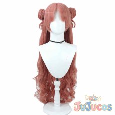 画像2: 夜桜キララ　コスプレウィッグ　ブルーアーカイブ　コスプレ鬘　JUJUcosplay (2)