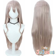 画像1: 紅蓮　コスプレウィッグ　勝利の女神：NIKKE　コスプレ鬘　JUJUcosplay (1)